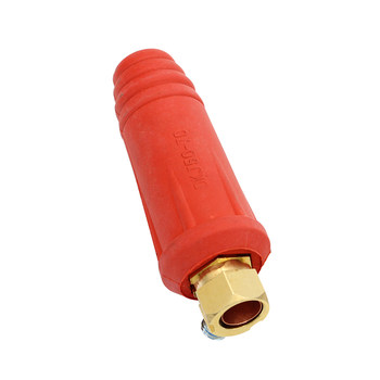 Electric welding machine connector quick plug full copper male and female quick connector ground wire plug socket full set of welding handle wire connector accessories
