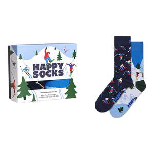 
[Spring and Summer Style]Happy Socks trendy brand creative snow gift box personalized mid-calf socks for male and female friends