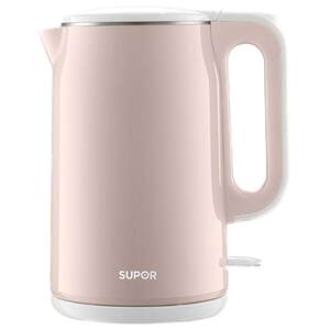 Supor electric kettle home use kettle automatic electric foaming tea boiled water 304 stainless steel insulation opening kettle
