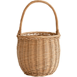 Shangri Home Willow Flower Basket Storage Basket