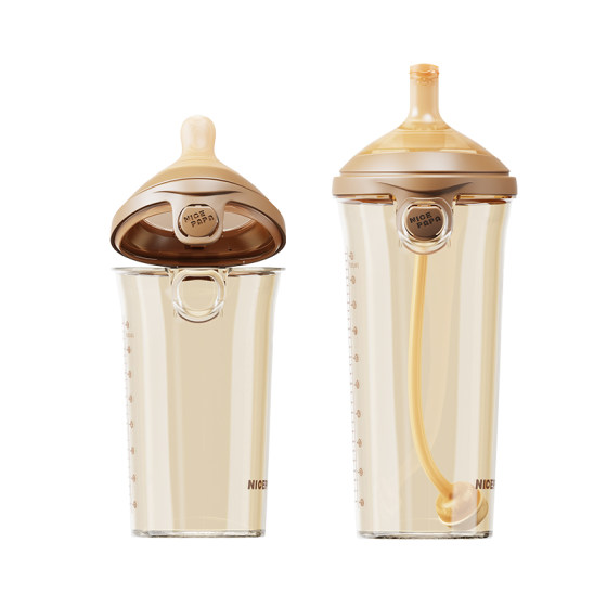 Daddy Dad Flinks the Boy Bottle PPSU Bottle Baby Baby Baby Suffering Boy Bottle 6 months old and 2 years old and 2 years old.