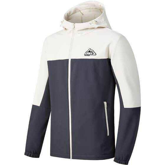 
Hongxing Erke jacket men's spring and autumn men's youth sports windproof soft shell thickened assault windbreaker jacket top