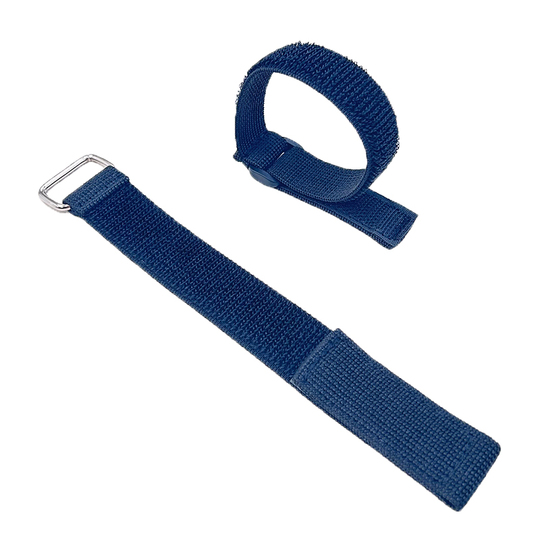 Wanda Elastic Stretch Band with Velcro - Black