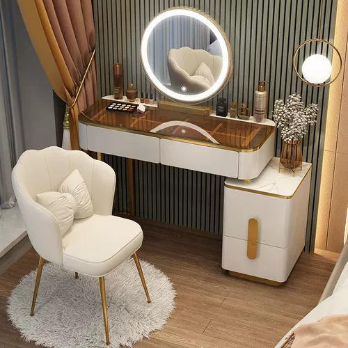 Туалетный столик, современная и минималистичная система хранения для спальни, новая коллекция