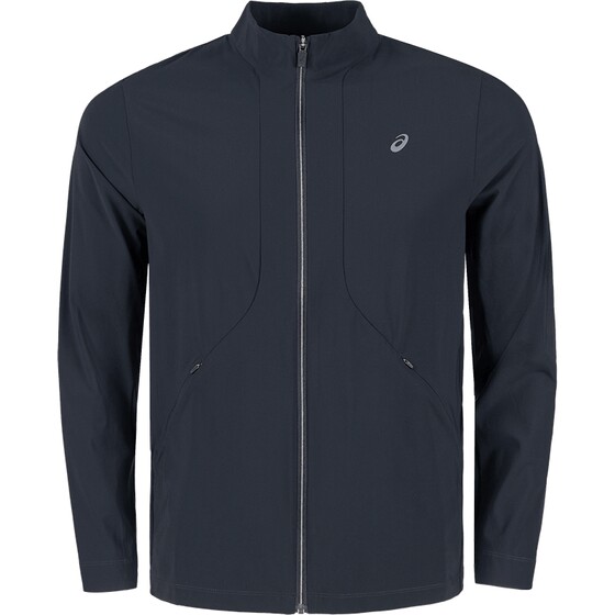 
ASICS new men's moisture-absorbent quick-drying sports jacket, breathable and comfortable stand-up collar running jacket