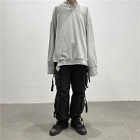 Демисезонный модный брендовый бюстгальтер-топ, длинная футболка, 2020, в корейском стиле, длинный рукав