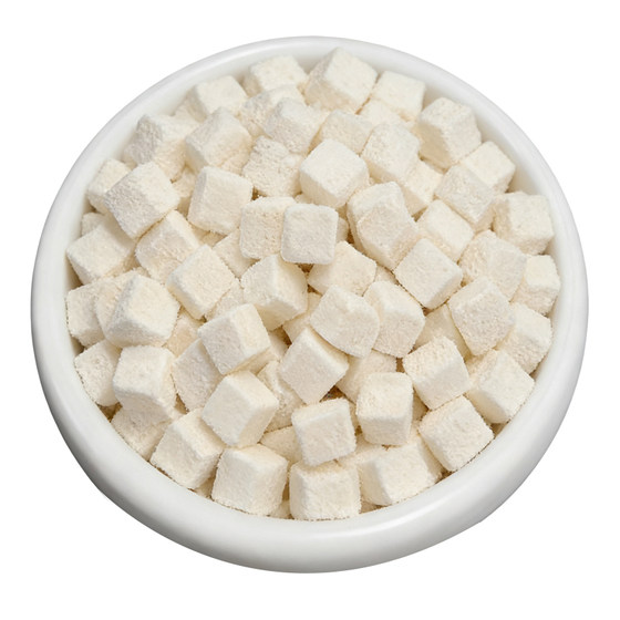 
Freeze-dried snacks for pet dogs, goat milk chicken nuggets, nutritious goat cheese cubes mixed with dog food, puppies, bitches, cat snacks