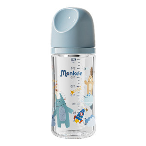 
Menghe painted glass bottle body replacement adapter pigeon pacifier accessories wide diameter universal 160ml240ml