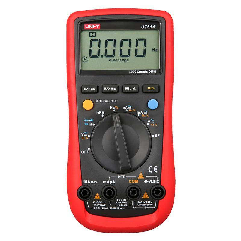 High-Precision Digital Multimeter for Measuring Capacitance - UT61E