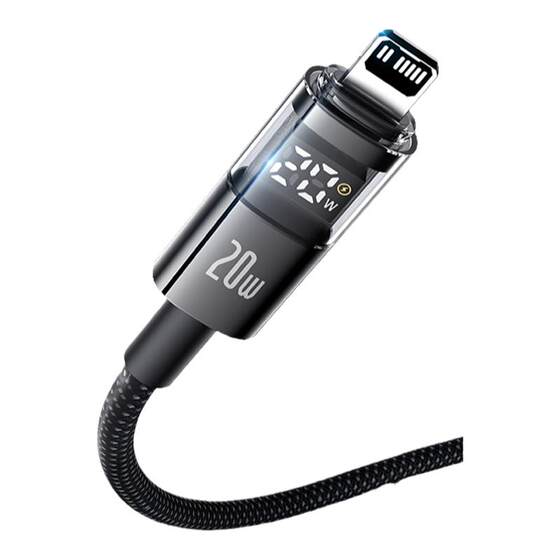 
[Power digital display] Baseus is suitable for Apple 16 charging cable iphone14 data cable 13 fast charging pd20w mobile phone 17promax charger cable 15 tablet ipad notebook dual TypeC