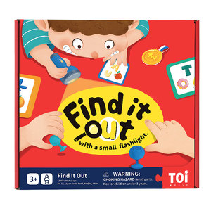 TOI Tuyi Fangs Find Find Children's Desktop Game Boarding Toys Parent-Child Palistic Early Prophet interaction 3-8 years old