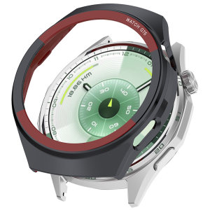 适用于华为GT6保护壳秒变太空探索半包表壳HUAWEI智能运动手表镂空保护套男女通用46mm防摔防刮花改装配件