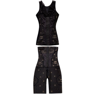 Negative ion enhanced version of the body icing jacket split, the abdomen jacket split, two pieces of beautiful body carving body manager