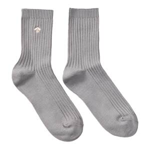 
Maden workwear American retro arrow embroidered mid-tube socks solid color breathable sports knitted cotton long socks men's autumn
