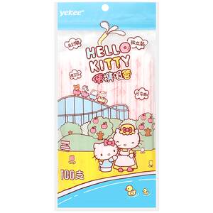Yijie's disposable straw hellokitty joint list supports the food grade
