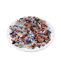 Natural crystal gravel demagnetized gravel rough ornament
