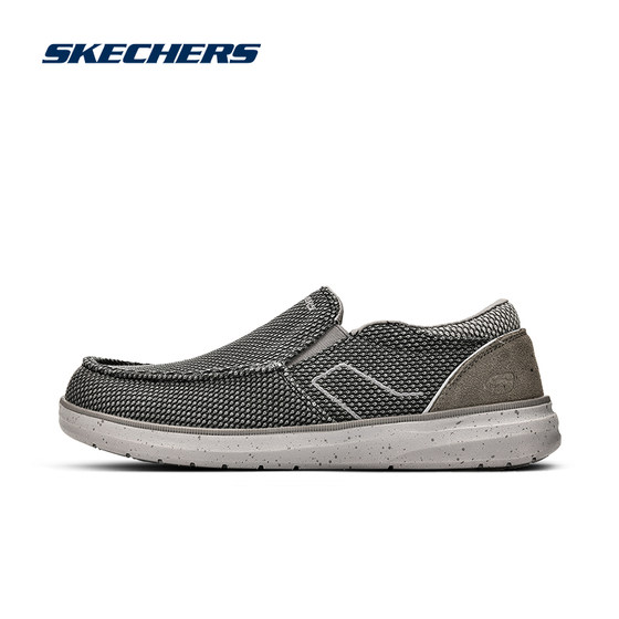 Skechers Skechers 남자 신발 2024 신상 여름 게으른 한쪽 다리 운동화 패션 캐주얼 운동화