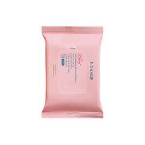 Beidemei Children's Cleansing Soft Makeup Remover Wet Wipe Portable Small Package Gentle Face Cleansing 10 Tablets Special for Washing
