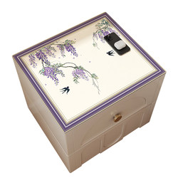 French Wisteria Bedside Table Protector Universal Cushion