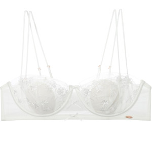 
Greer soft steel ring bust big slimming underwear women's romantic lace beautiful and comfortable half cup bra set