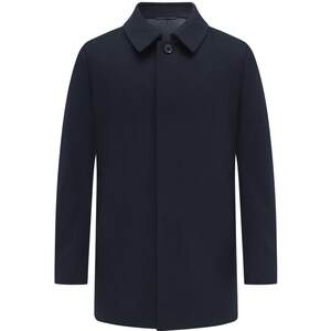 
EMZ Ordos [Wool Cashmere] Autumn and Winter New Business Lapel Mid-Length Woolen Coat Jacket for Men