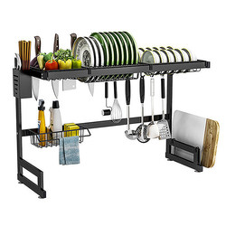 Kitchen sink storage rack multi-function dish storage rack