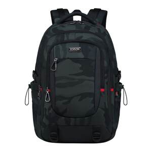 
Edison school bag for boys, junior high school students, new super large capacity, high school students, burden-reducing spine protection camouflage backpack for men