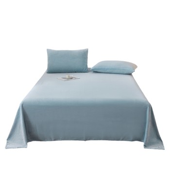 Winter velvet thickened milk velvet sheets are super warm and waxy