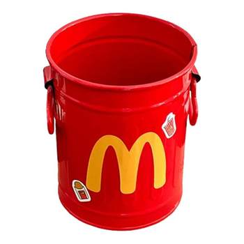 McDonald cute creative pen holder retro high-value personalized ornaments student desktop office stationery storage box