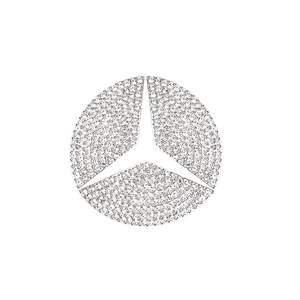 Applicable car series steering wheel label decorative stickers with diamond interior modification vehicle inlaid diamond decoration car labeling female
