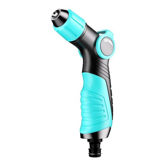 High pressure water gun car wash spray head household water tap telescopic water hose watering booster rinsing ground spray gun