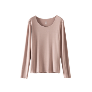 
Catman Seamless Modal Autumn Clothes and Autumn Pants Set Women's Bottoming Shirt 2025 New Thin Thermal Underwear Women