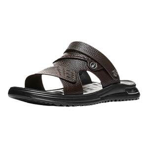 
Pull back men's sandals summer men's shoes 2026 new middle-aged and elderly beach shoes soft sole men's dad sandals and slippers