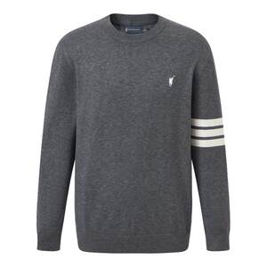 
POLOWALK Men's 2025 Winter New Men's Business Commuting Inner Simple Knitted Sweater Bottoming Top