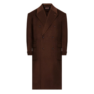 
Acme cultum cashmere wool thickened long lapel polo woolen coat men's winter formal coat