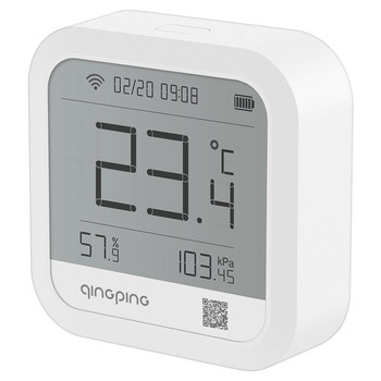 Qingping electronic temperature, humidity and barometer recorder greenhouse