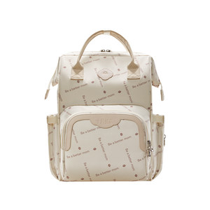 
[4 major upgrades] October crystallized mommy bag, large capacity, lightweight, high-looking, multifunctional backpack for mother and baby outings