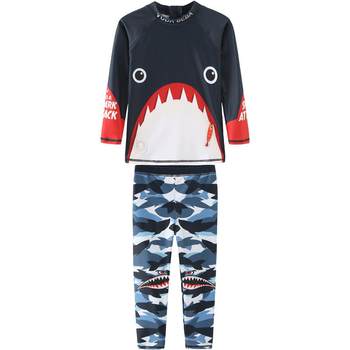Vodabeba swimsuit boys sunscreen trousers shark
