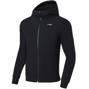 Li Ning sports windbreaker men's spring and autumn windproof and moisture-permeable loose casual running long-sleeved hooded jacket jacket men