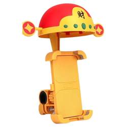 Electric car navigation electric car mobile phone stand shock absorption and anti-shake bicycle battery car takeaway navigation mobile phone stand