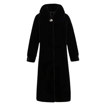 
Middle-aged and elderly women's thickened large-size fur coat