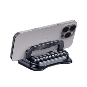 
Multifunctional new car mobile phone holder parking number plate car central control instrument panel temporary navigation dedicated