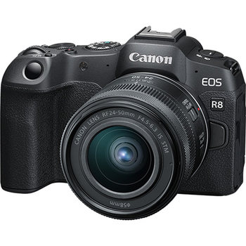 12-issue interest-free Canon R8 full-frame mirrorless camera
