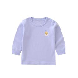 Baby Autumn Clothes Pure Cotton A-type Tops Boys And Girls Bottoming Shirts Children's Underwear Warm Baby Spring And Autumn Clothes