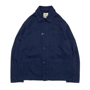 All -cotton worker jacket Men's classic retro multi -pocket European and American autumn and winter men's and female couples lapel American loose jacket
