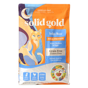 
Local cat pets imported Solid Gold Suliga cat food gold packaging into kitten staple food beautiful chicken cod