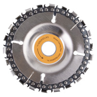 Angle Grinder Chain Saw Blade - 125mm Chain Disc For Carving And Cutting, Suitable For Carpentry Projects