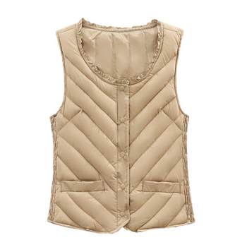 Fat mm does not pick body figure, thin clothes, feathers velvet vest