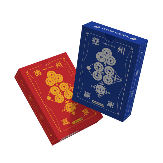 
Texas Hold'em Card Event Special WPT Advanced Large-font Waterproof Frosted Plastic PVC Card Room Wholesale Customizable