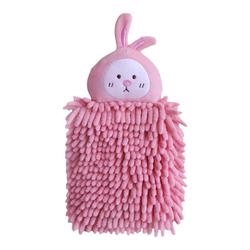 Chenille Hand Towel, Hanging Kitchen Thickened Water-absorbent Quick-drying Towel, Bathroom Cartoon Cute Children's Rag